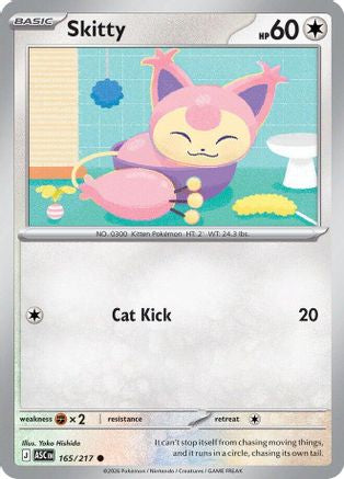 Skitty 165 - ME Ascended Heroes Reverse Holofoil