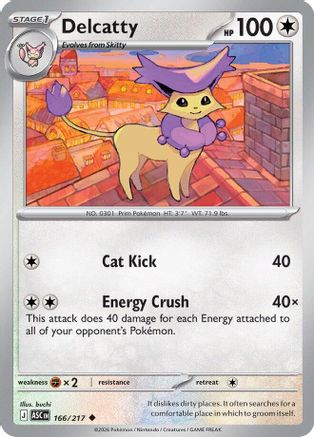 Delcatty 166/217 - ME Ascended Heroes