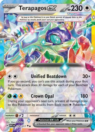 Terapagos ex 179/217 - ME Ascended Heroes Holofoil