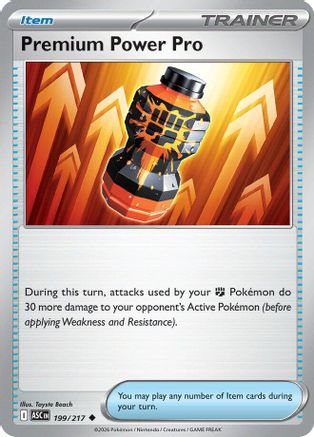 Premium Power Pro 199/217 - ME Ascended Heroes Reverse Holofoil