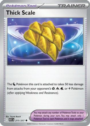 Thick Scale 211 - ME Ascended Heroes Reverse Holofoil