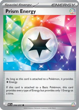 Prism Energy 216/217 - ME Ascended Heroes Reverse Holofoil