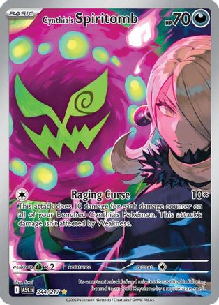 Cynthia's Spiritomb - 244/217 244 - ME Ascended Heroes Holofoil