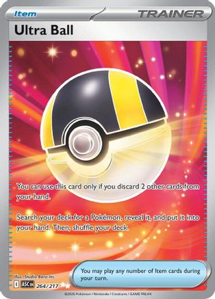 Ultra Ball - 264/217 - ME Ascended Heroes Holofoil