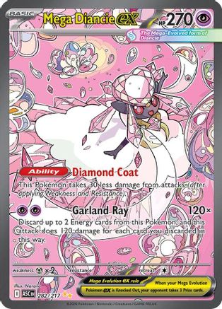 Mega Diancie ex - 282/217 282 - ME Ascended Heroes Holofoil
