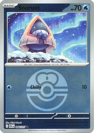 Snorunt - (Love Ball) 046/217 - ME Ascended Heroes Reverse Holofoil