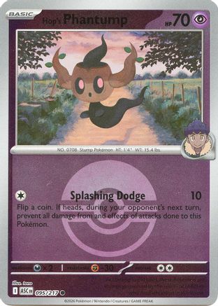 Hop's Phantump (Poke Ball) 95 - ME Ascended Heroes Reverse Holofoil