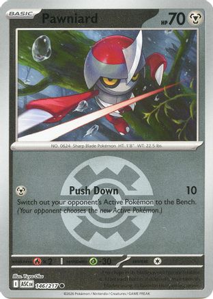 Pawniard (Quick Ball) 146/217 - ME Ascended Heroes Reverse Holofoil