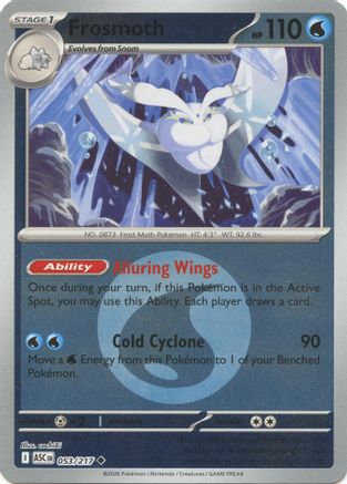 Frosmoth (Energy Symbol Pattern) 53 - ME Ascended Heroes Reverse Holofoil