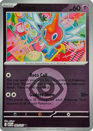 Rotom (Energy Symbol Pattern) 092/217 - ME Ascended Heroes Reverse Holofoil