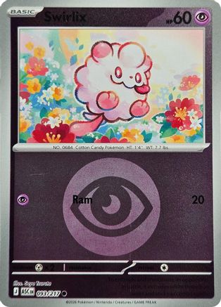 Swirlix (Energy Symbol Pattern) 093/217 - ME Ascended Heroes Reverse Holofoil