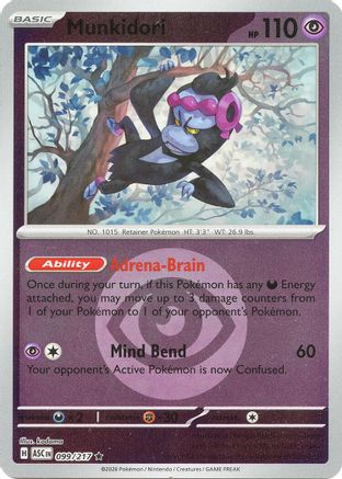 Munkidori (Energy Symbol Pattern) 099/217 - ME Ascended Heroes Reverse Holofoil