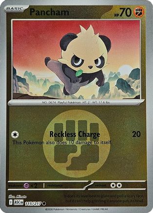 Pancham (Energy Symbol Pattern) 115/217 - ME Ascended Heroes Reverse Holofoil
