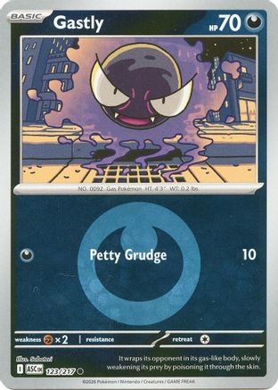 Gastly (Energy Symbol Pattern) 123/217 - ME Ascended Heroes Reverse Holofoil