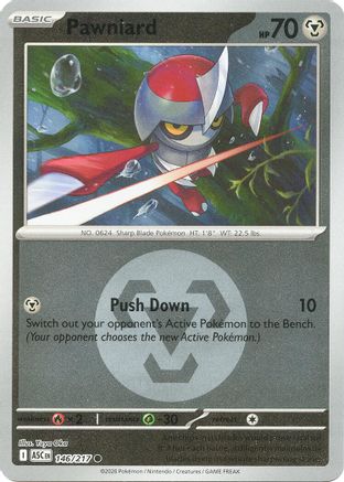 Pawniard (Energy Symbol Pattern) 146/217 - ME Ascended Heroes Reverse Holofoil
