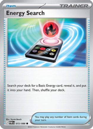 Energy Search 072/088 - ME03 Perfect Order Reverse Holofoil