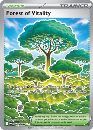 Forest of Vitality 109/088 - ME03 Perfect Order Holofoil