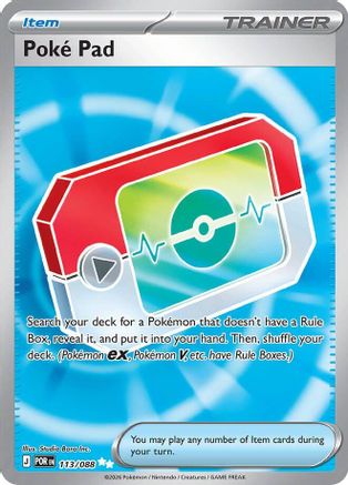Poke Pad - 113/088 - ME03 Perfect Order Holofoil