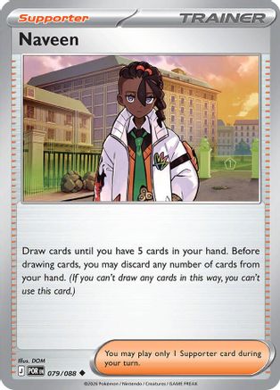 Naveen - 079/088 79 - ME03 Perfect Order Reverse Holofoil