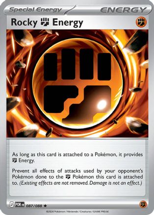 Rocky Fighting Energy 087/088 - ME03 Perfect Order Holofoil