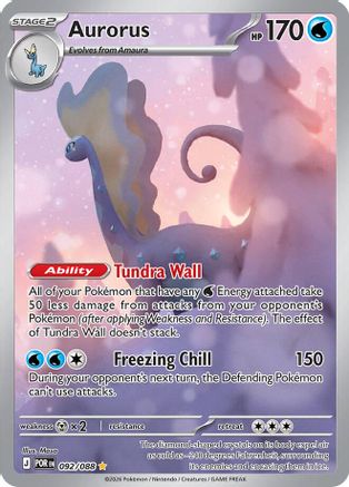 Aurorus - 092/088 92 - ME03 Perfect Order Holofoil