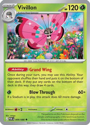 Vivillon 9 - ME03 Perfect Order