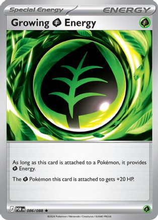 Growing Grass Energy 086/088 - ME03 Perfect Order Holofoil