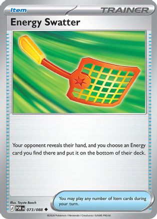 Energy Swatter 073/088 - ME03 Perfect Order Reverse Holofoil