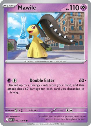 Mawile 32/088 - ME03 Perfect Order Reverse Holofoil