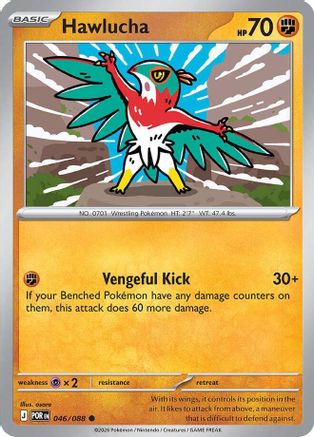 Hawlucha 046/088 - ME03 Perfect Order Reverse Holofoil