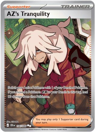 AZ's Tranquility - 106/086 - ME04 Chaos Rising Holofoil