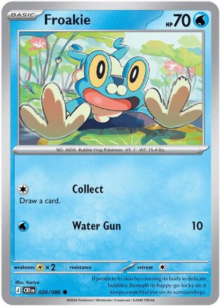 Froakie - 020/086 - ME04 Chaos Rising