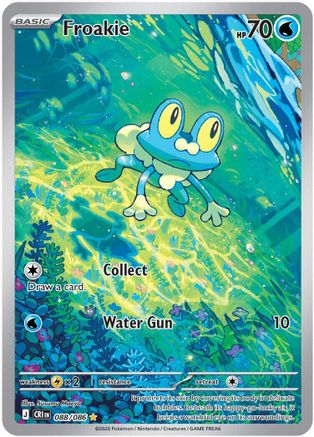 Froakie - 088/086 - ME04 Chaos Rising Holofoil
