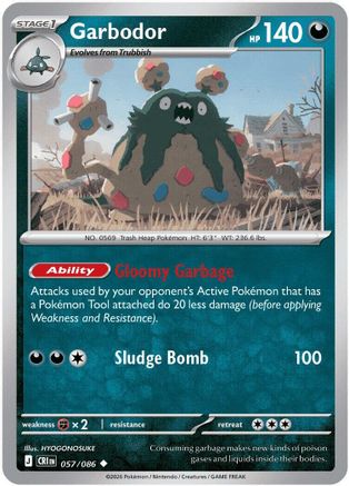 Garbodor 057/086 - ME04 Chaos Rising