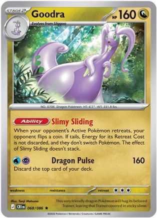 Goodra 068/086 - ME04 Chaos Rising Reverse Holofoil
