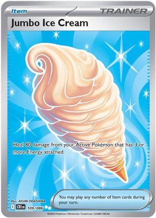 Jumbo Ice Cream 109/086 - ME04 Chaos Rising Holofoil
