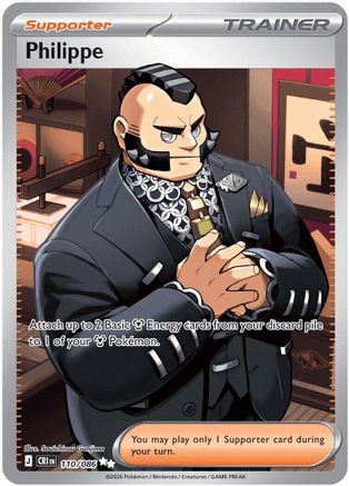 Philippe - 110/086 - ME04 Chaos Rising Holofoil