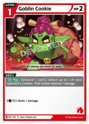 Goblin Cookie (BS1-001) - Brave Beginning