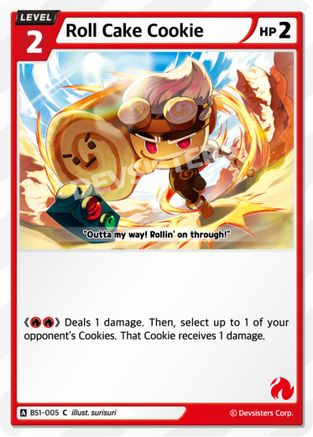 Roll Cake Cookie (BS1-005) - Brave Beginning