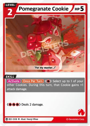 Pomegranate Cookie (BS1-008) - Brave Beginning Foil
