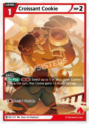 Croissant Cookie (BS1-017) - Brave Beginning Foil