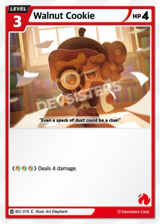 Walnut Cookie (BS1-019) - Brave Beginning