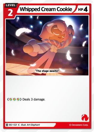 Whipped Cream Cookie (BS1-021) - Brave Beginning