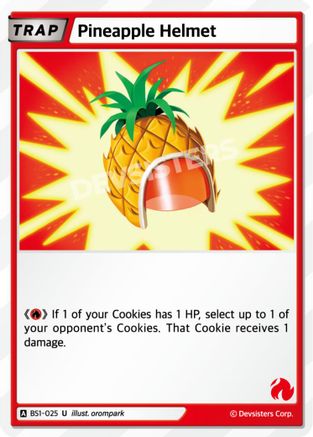 Pineapple Helmet (BS1-025) - Brave Beginning