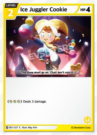 Ice JugglerCookie (BS1-027) - Brave Beginning