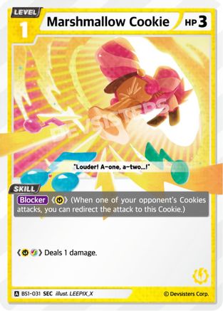 Marshmallow Cookie (SEC) (BS1-031) - Brave Beginning Foil