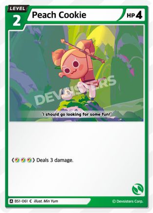 Peach Cookie (BS1-061) - Brave Beginning
