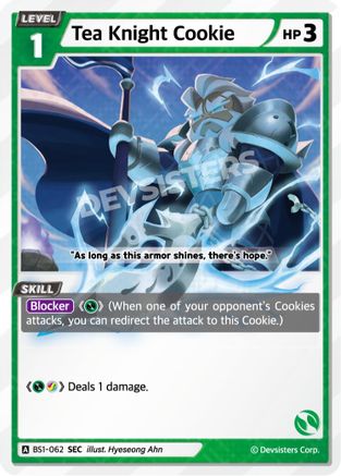 Tea Knight Cookie (SEC) (BS1-062) - Brave Beginning Foil