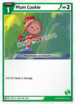 Plum Cookie (BS1-065) - Brave Beginning
