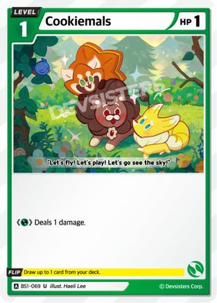 Cookiemals (BS1-069) - Brave Beginning